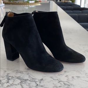 Aquazzura black ankle booties. Sz. 8